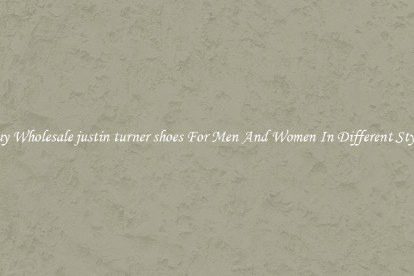 Buy Wholesale justin turner shoes For Men And Women In Different Styles