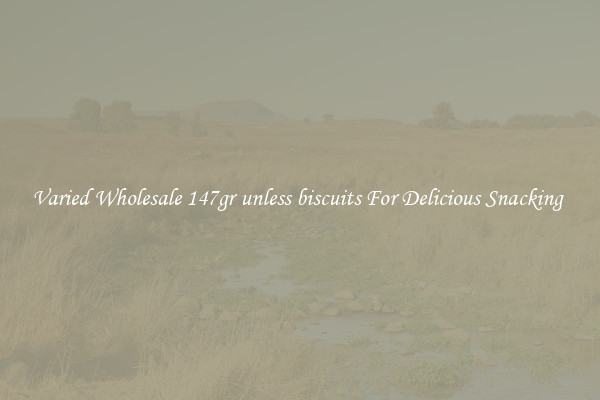 Varied Wholesale 147gr unless biscuits For Delicious Snacking 