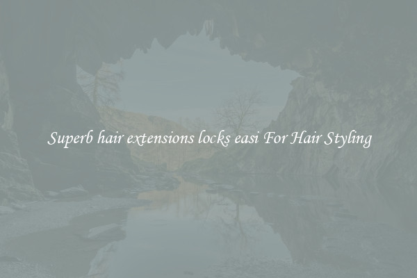 Superb hair extensions locks easi For Hair Styling