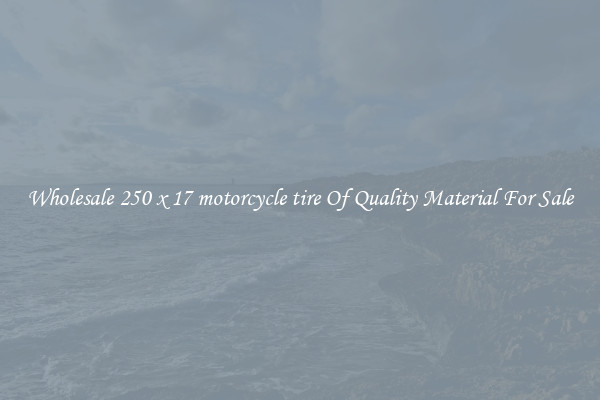 Wholesale 250 x 17 motorcycle tire Of Quality Material For Sale